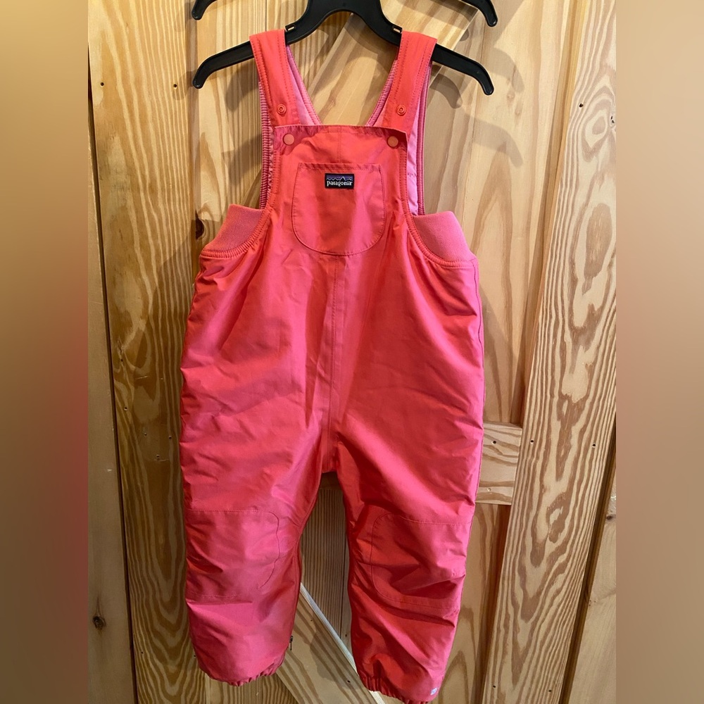 Patagonia Kids' Bright Pink Overalls